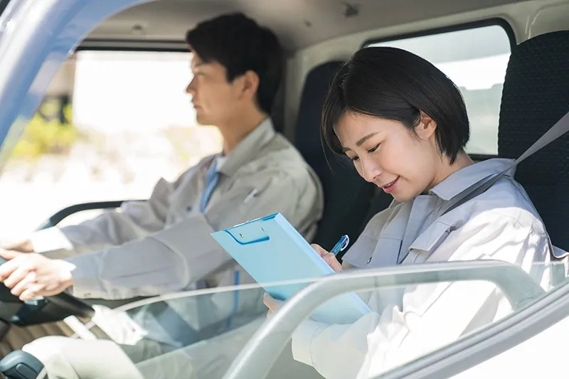 【アルバイト】生コンクリートの運搬、建築資材の配送業務